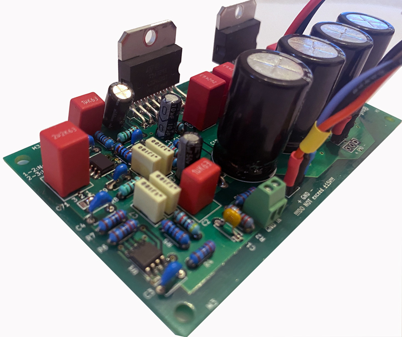 100W Ultra-low distortion audiophile amplifier kit based on TDA7293