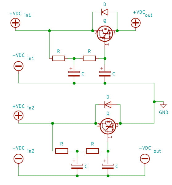 Fig. 3. Two positive cap multipliers